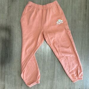 Playboy by Pacsun orange Jogger Sweatpants